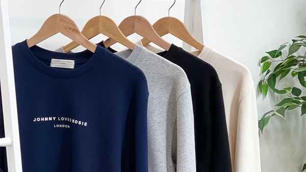 Introducing the Medium Fit Crewneck Sweatshirt: A Sustainable Choice by Johnny Loves Rosie