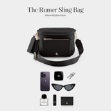 Black Rumer Sling Bag
