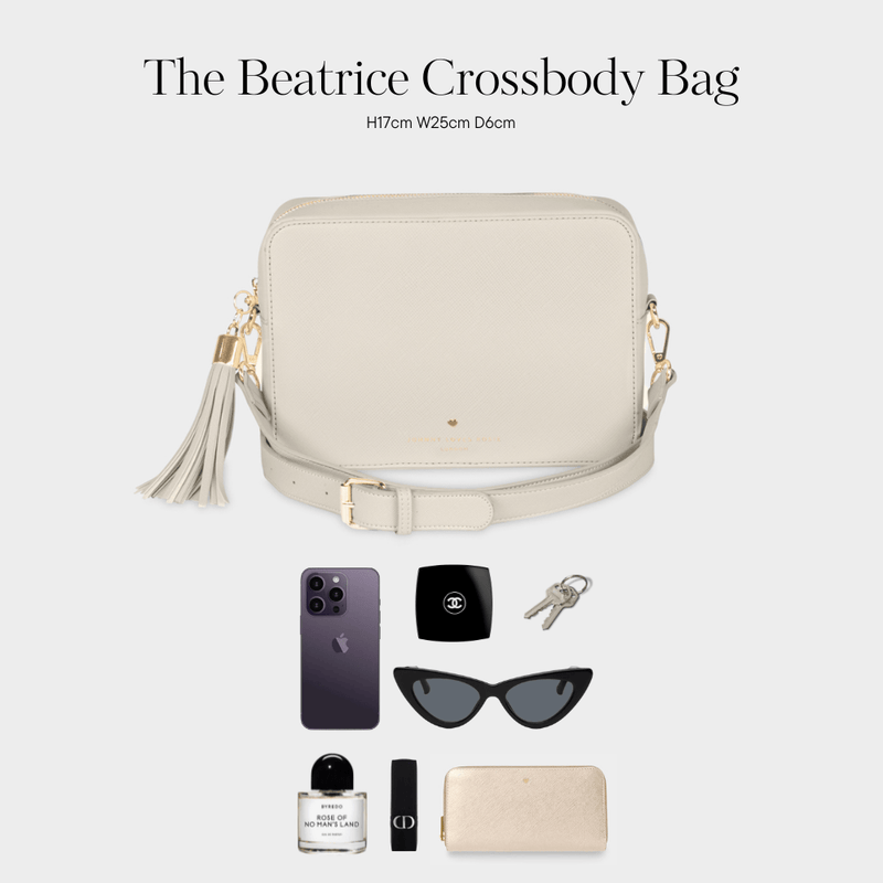 Ecru Beatrice Crossbody Bag