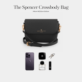 Black Spencer Crossbody Bag