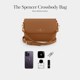 Tan Spencer Crossbody Bag