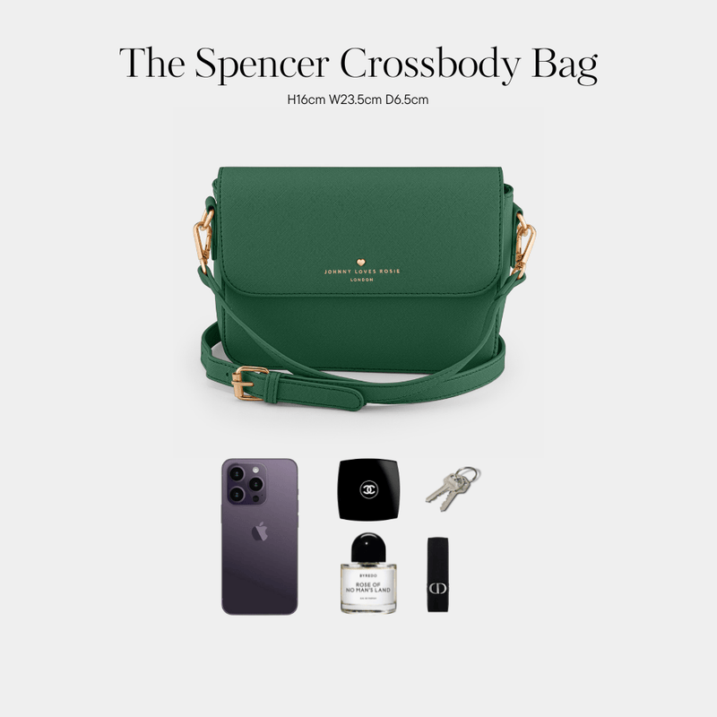 Emerald Spencer Crossbody Bag