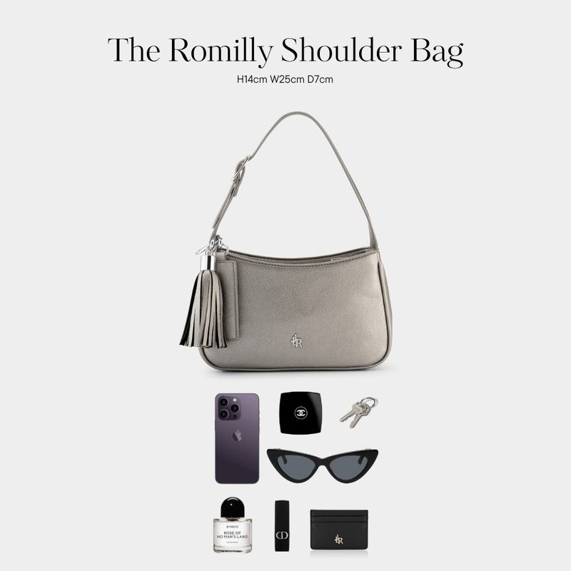 Pewter Romilly Shoulder Bag