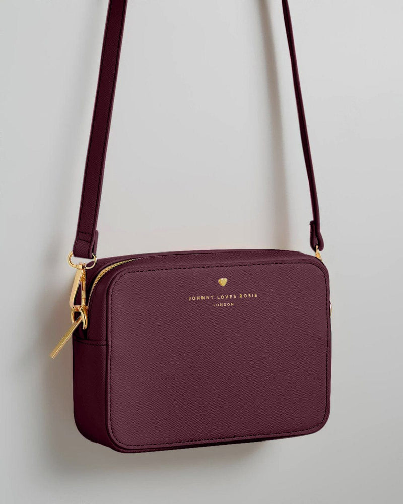 Burgundy Carrie Crossbody Bag