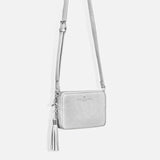 Silver Carrie Crossbody Bag