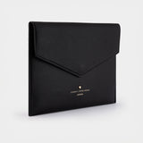 Black Cora envelope Pouch
