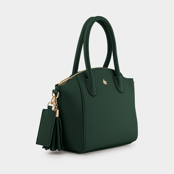 Emerald Zander Midi Top Handle Bag