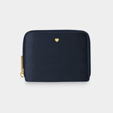 NAVY-CARSON-VEGAN-LEATHER-PURSE-PERSONALISE-JOHNNY-LOVES-ROSIE &INITIALS