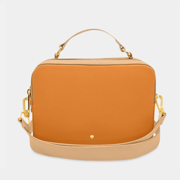Orange Block Hudson Crossbody Bag