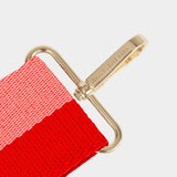 PINK-RED-LUXE-BAG-STRAP-FABRIC-GOLD-JOHNNY-LOVES-ROSIE