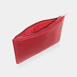 RED-JAMES-MEDIUM-POUCH-PERSPNALISE-CLUTCH-GIFT-JOHNNY-LOVES-ROSIE-JLR