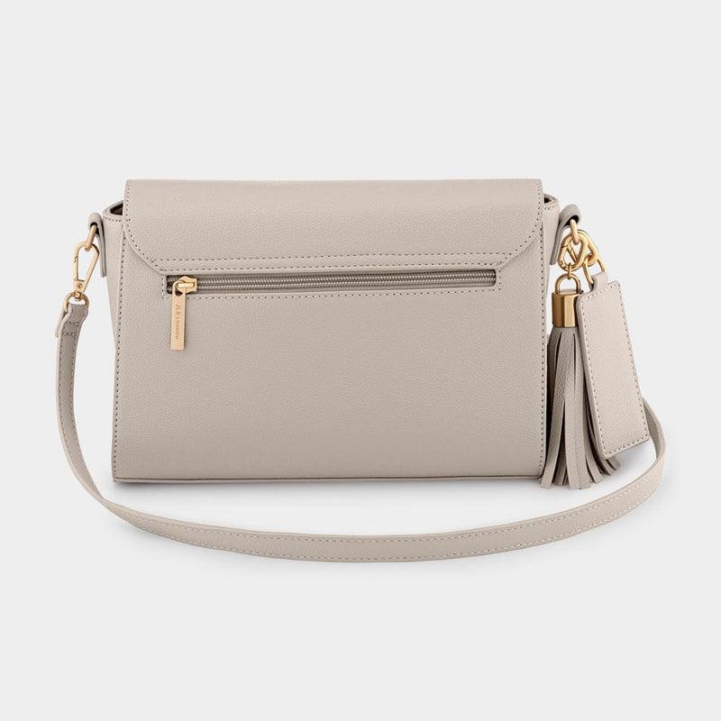 TAUPE-BRIXTON-FOLD-OVER-FLAP-CROSSBODY-BAG-VEGAN-LEATHER-PERSONALISED-JOHNNY-LOVES-ROSIE-JLR